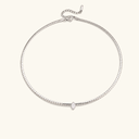 Sofia Gold Omega Choker Necklace, view 19