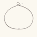 Sofia Gold Omega Choker Necklace, view 21