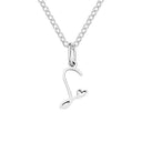 Halle Gold Initial Necklace, view 48
