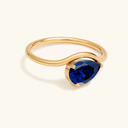 Elva Gold Birthstone Ring, view 12