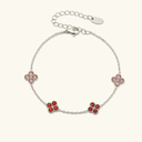 Mae Gold Clover Bracelet, view 14