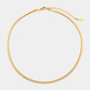 Laurel Slinky Chain Choker Necklace, view 8
