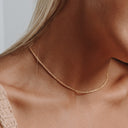 Remy Dainty Chain Choker Necklace, view 2