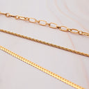 Aster Dainty Rope Chain Necklace, view 14