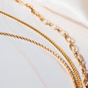 Laurel Slinky Chain Choker Necklace, view 7