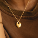 Octavia Bold Statement Pendant Necklace, view 5