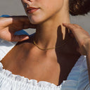 Remy Dainty Chain Choker Necklace, view 8