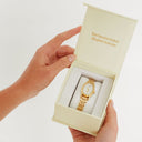 Fiona Vintage Mother-of-Pearl Gold Watch for Women, view 6