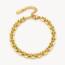 Andrea Chunky Link Chain Bracelet, view 2