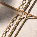 Laurel Slinky Chain Choker Necklace, view 4