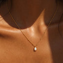 Carys Lab-Created Opal Pendant Necklace, view 2