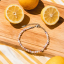 Evelina Pink Freshwater Pearl Bracelet, view 9