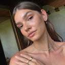 Yara Zircon Tennis Choker Necklace, view 5