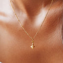 Linnea Gold Whale Pendant Necklace