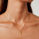 Linnea Gold Whale Pendant Necklace, view 3