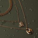 Octavia Bold Statement Pendant Necklace, view 4