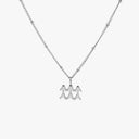 Miranda Zodiac Sign Charm Necklace, view 27