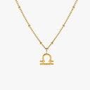 Miranda Zodiac Sign Charm Necklace, view 25