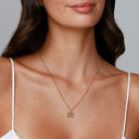 Miranda Zodiac Sign Charm Necklace, view 2