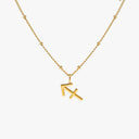Miranda Zodiac Sign Charm Necklace, view 20
