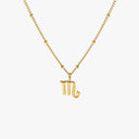 Miranda Zodiac Sign Charm Necklace, view 23